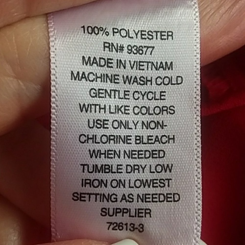 a.n.a. red blouse, NWOT - Picture 5 of 7